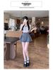 Women's High-Waist Polka Dot A-Line Cake Skirt – Summer 2025 Style, Fluffy & Short