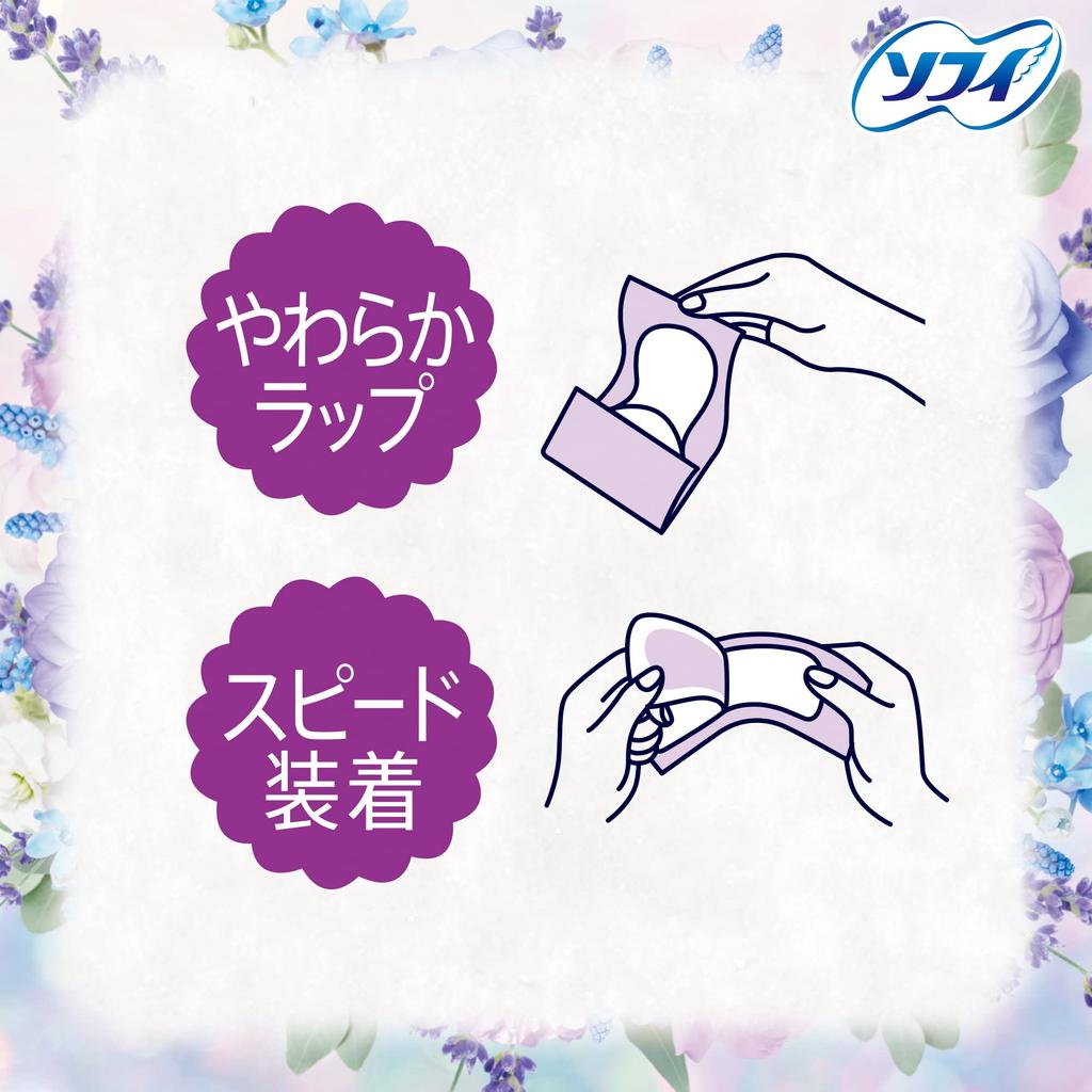 Sofy Kiyora Floral Relax Scent 72 Sheets