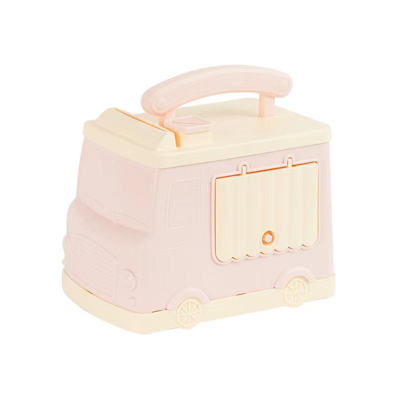 Cartoon Car Piggy Bank for Kids - Creative Gift & Souvenir with Large Capacity