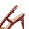 Bow, Thin Heel, High-heeled Shoes with Feminine Temperament, Empty Back Strap, Women's Single Shoes