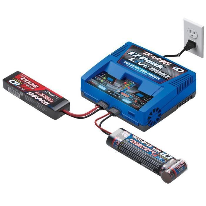 Chargeur Traxxas EZ-Peak Live Dual iD Bluetooth 200W 2973G