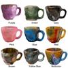 Coffee Mugs Imitation Mineral Crystal Elegant Imitation Mineral Cup Multi-use Imitation Mineral Crystal Mug for Home Office