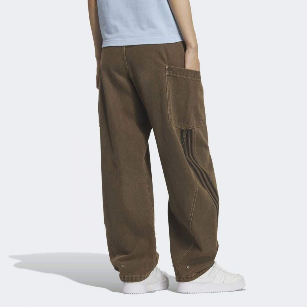 Adidas Casual Loose Fit Denim Pants  Kr2627 