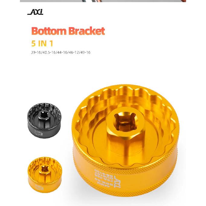 5 In1 Bottom Bracket Tool Kit Bike Bottom Bracket Remover for DUB BBR60 BB93 BB52 BSA30 BB386EVO Bicycle Installation Removal