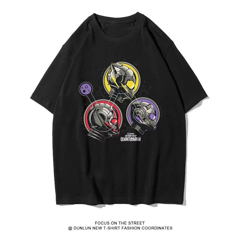 

Marvel AntUnisex 3 JointDesign Summer Comfort ShortSleeved Sporty Casual Trendy ShortSleeved HalfSleeved TShirt S