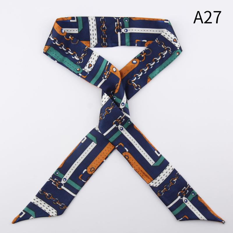 Silk Scarves Versatile Tied Bags, Long Strips, Small Silk Scarves, Bows, Headbands, Streamers, Gift Boxes, Gift Straps.