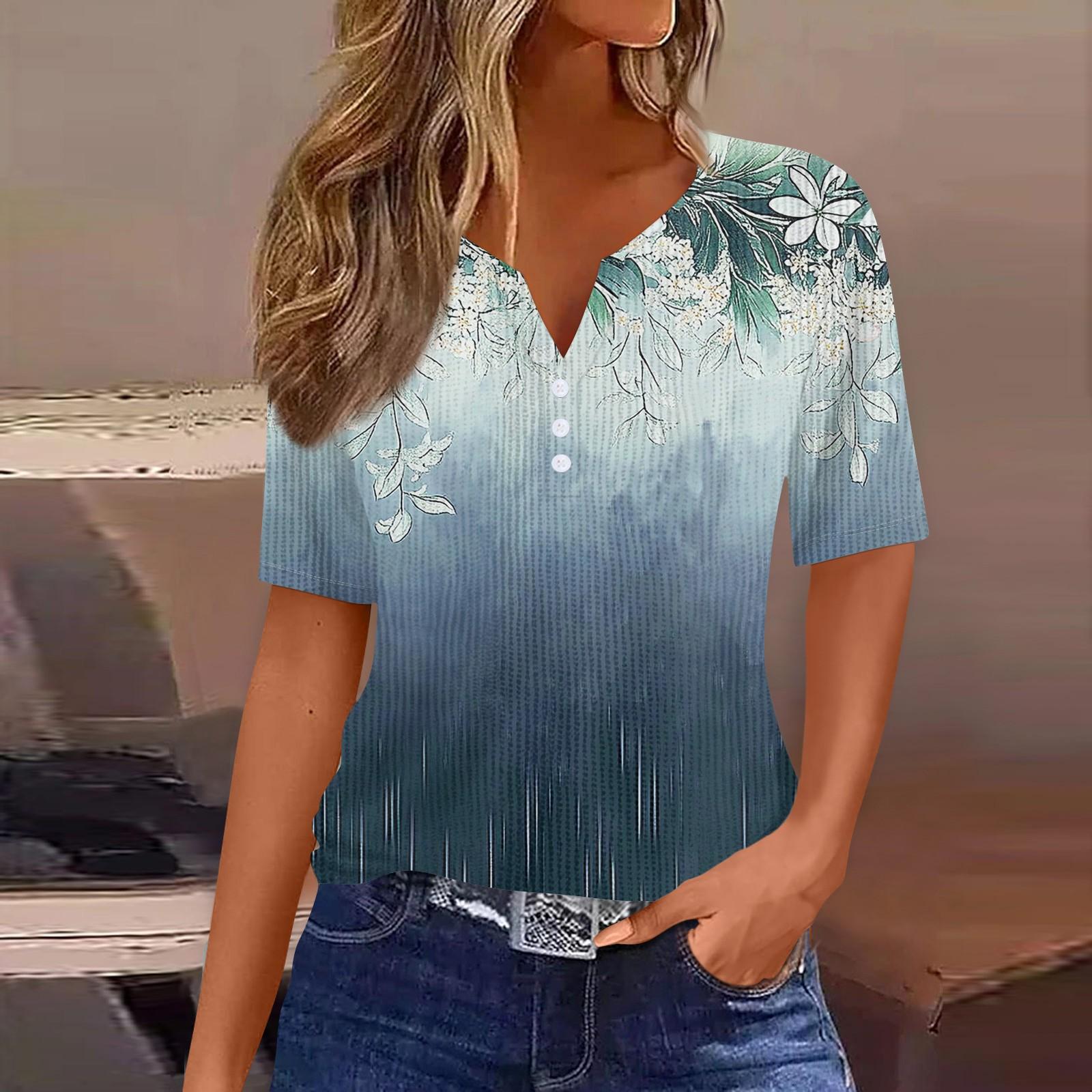 

Женская футболка с коротким рукавом и принтом в полоску и воротником-стойкой L бежевый