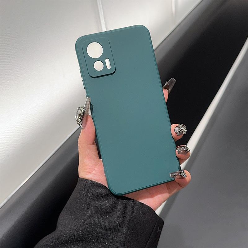 

Чехол-бампер Motorola Magic Cube из жидкого силикона с полным покрытием для Moto Edge 60 MOTO G96