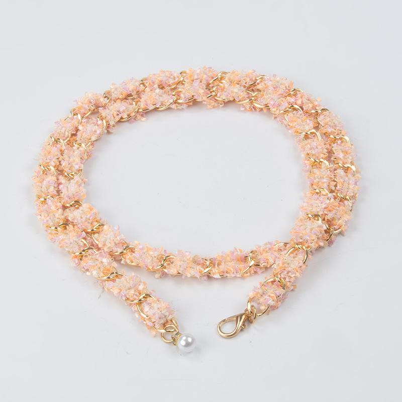 

Женский декоративный костюм «Маленький вкус», юбка, пояс, тренч, свитер, металлическая цепочка, высококачественный