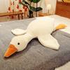 Internet Celebrity Style Big White Goose Plush Sleeping Pillow & Comfort Doll - Children's Gift Toy