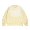 Lan Hai Herren 2025 Herbst/Winter Japanischer Stil Farbverlauf Patchwork Gerissen Fleecegefüttert Rundhals-Sweatshirt