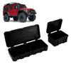 RC Car Luggage Case and Tool Box Set High Simulation RC Storage Box with Sticker for Decoration