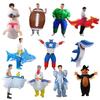 Big Bird Shark Elephant White Chicken Bathtub Toilet Cosplay Inflatable Suit Halloween Party Props Animal Costume