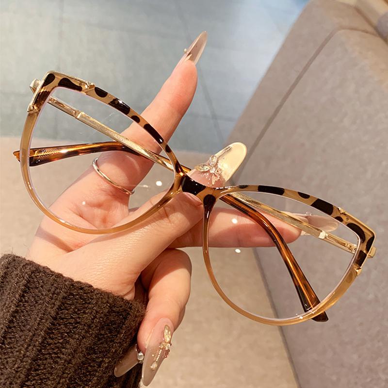Photosensitive Color Change Fashion Casual Men And Women Same Style Optical Frame Trendy Simple And Versatile Frame 8809