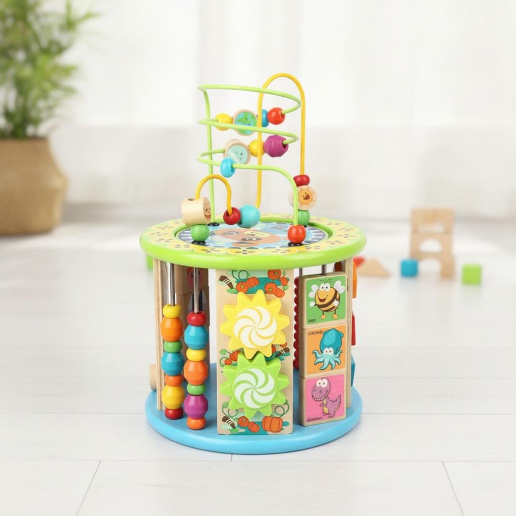 Activity Toy with Bead Maze Educational for Young Children, Kids