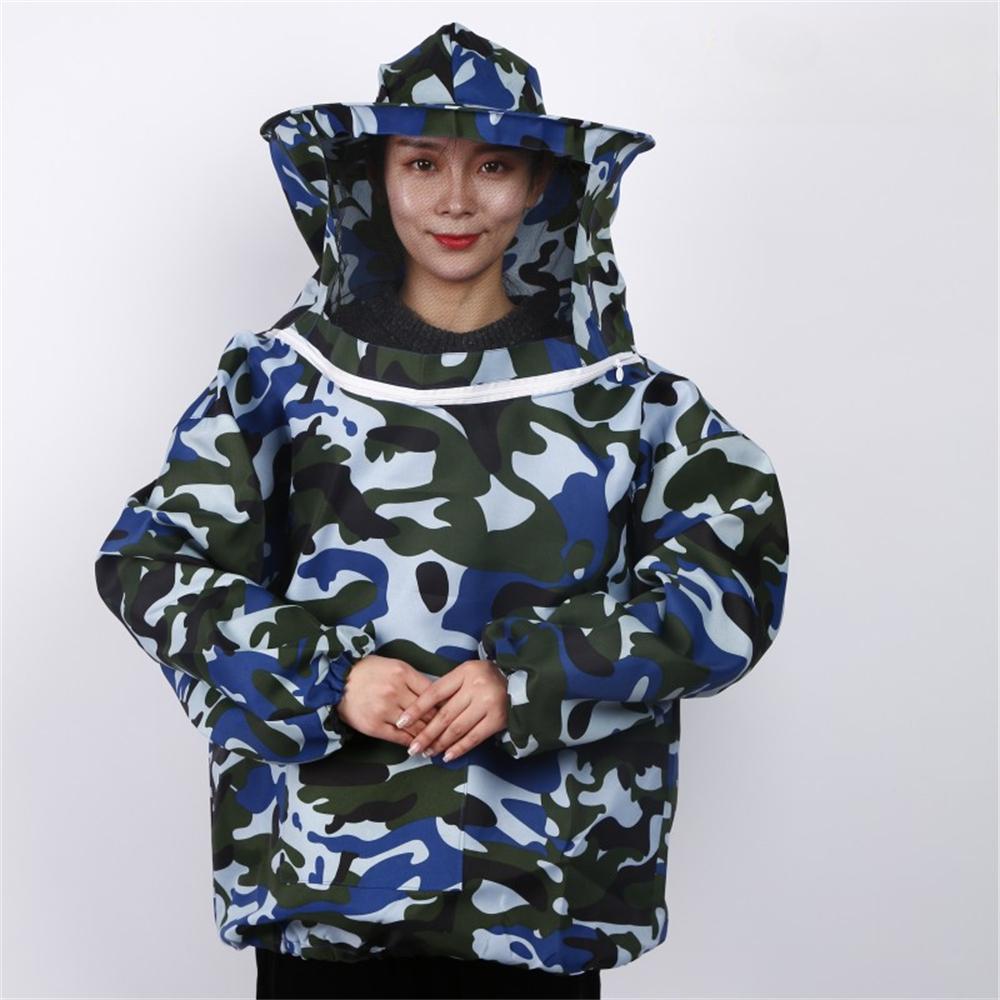 

Beekeeping Suit Professional Bee Suit for Men Women, Highdefinition Veil for Beginner Commercial Beekeepers, Hood Veil Hat Suit