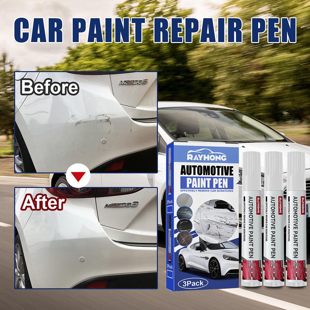 3pz Pennarello Ritocco Vernice Riparazione Rapida Rimuovi Graffi Auto Universale Strumento di Riparazione Rimozione Graffi Auto per Manutenzione Cura Auto