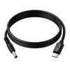PVC Type C to DC5.5mm Chargers Cord Supporting 65W Fast Charge For Enhances Longevity And Portable Use