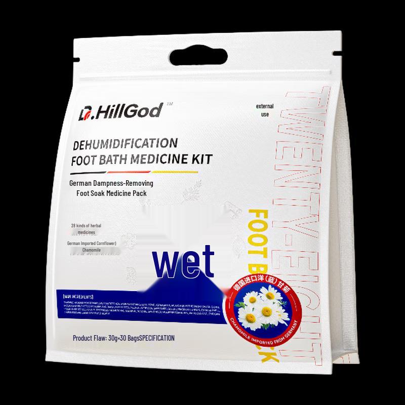 Dr.HillGod Mugwort & Ginger Herbal Foot Soak Packs