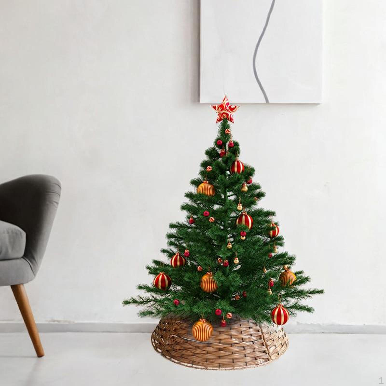 

Рождественская елка воротник основание крышка украшение практичная пасторальная юбка