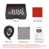 For HUD OBD Head Up Display OBD2 On-Board Computer Smart Digital Speed Meter With Overspeed Alarm Water Temperature Gauge
