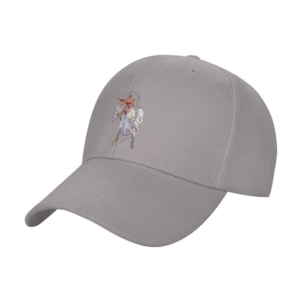 Cappellino da Baseball Michael Jackson Canto dal Vivo Design Bad World Tour Stampa Cappelli Hip Hop Estivo Unisex Adulto Sport all'Aperto Cappellino Snapback