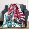 Haaland Blanket Ultra-Soft Perfect for Office Seaside Picnics Four Seasons Multipurpose Stylish Decor Ideal Gift for Friends Family Couples Picnic