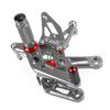 CNC Aluminum Rearsets Footpegs Fits Kawasaki ZX-10R ZX10 ZX1000 2021-2023