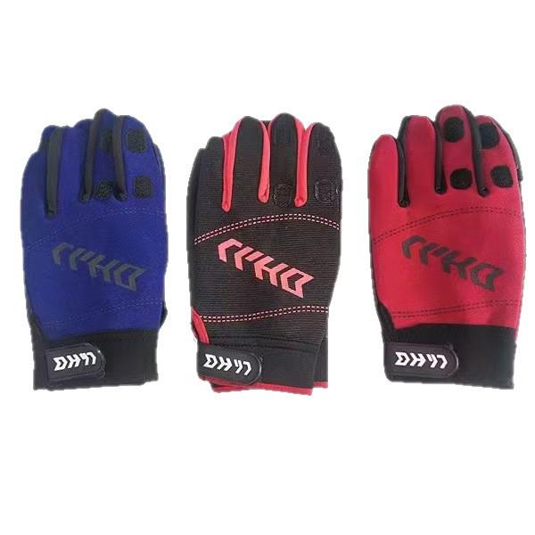 Convertible Three-Finger Warm Fishing and Outdoor Gloves with Velvet Lining for Winter Protection