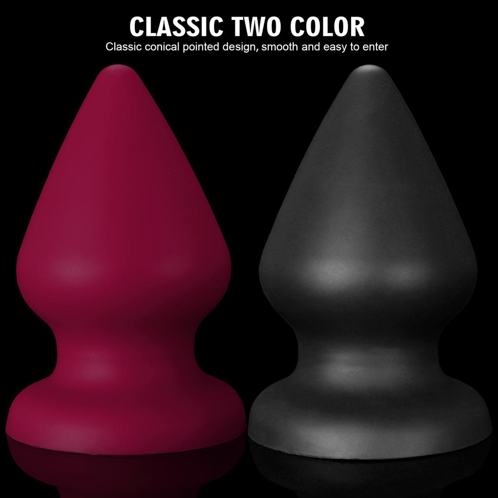 6 Sizes Small Huge Anal Plug Dilator Plug Dilator Training Expansion Large Butt Plug Adult Sex Toys for Women Men G-spot Clitoral Vaginal Masturbator