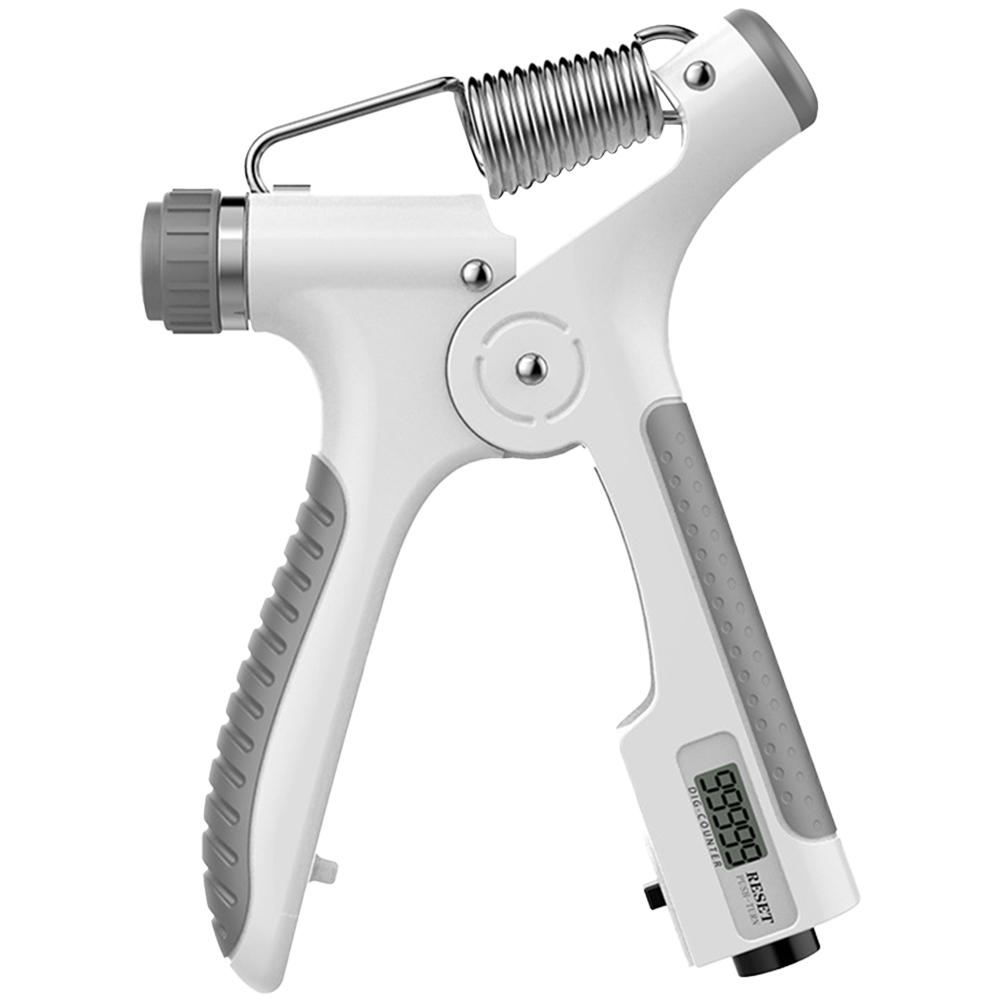 

Усилитель хвата руки 10-100 кг Эспандер запястья Тренажер для пальцев для тренеров Восстановление мышц Фитнес Тренировка в спортзале Эспандер для рук серый