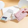 Bus Kartenetui Mode Geldbörse Koreanischer Kartenhalter PU Leder Geldbörse Damen Geldbörse