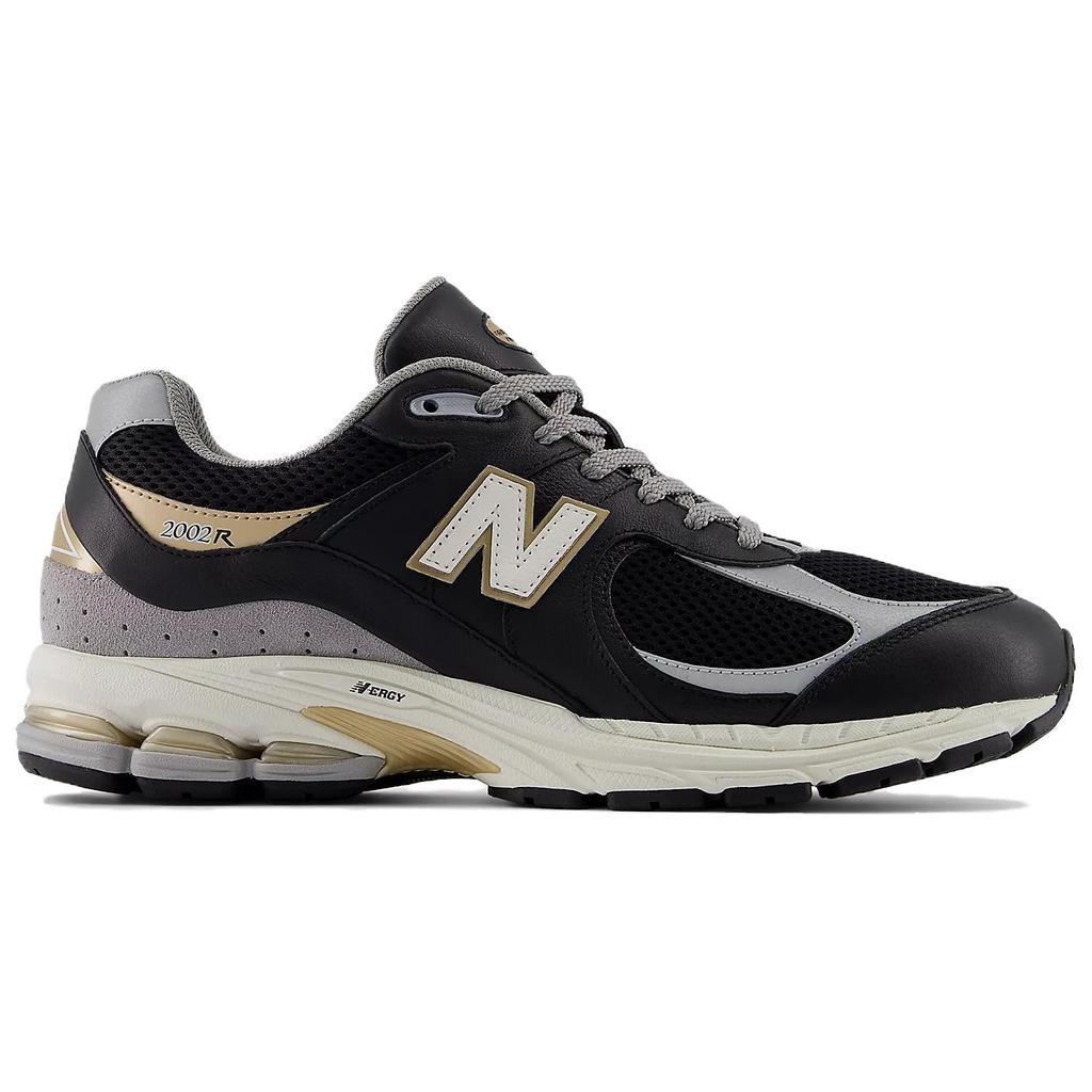 New Balance 2002R Schwarz Meersalz Gold Metallic Unisex Sneaker M2002RPO