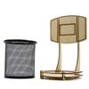 Household Mesh Pen Holder Wooden Frame Cosmetic Brushes Shelf  Table Storage Supplies