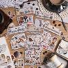 ZABC Sticker Pack Retro Collection: 6 Styles for Journaling & Collage