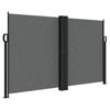 VidaXL Retractable Side Awning, Garden Privacy Screen, Protection Screen, Balcony Terrace Backyard Screen 4004808