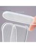 1/2 Stück Nano-Glas-Fußfeile für Hand- und Fußpflege, Hornhaut-, abgestorbene Hautentfernung, Peeling und Nagelformung