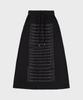 Media 82 Napoleon Jersey Skirt (Black/Black)
