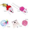 20 Pcs Toys Indoor Cats Kittens Teaser Wand Tunnel Toy Mice & Balls Pet