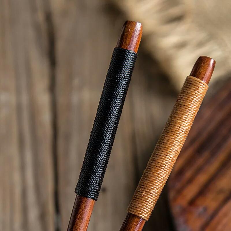 2Pcs Long Handle Wooden Spoons Korean Soup Spoon Dinner Tablespoon Rice Spoon Mixing Stirring Spoon for Tea Honey Wood Tableware