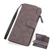 Hasp Business Wallet Large Capacity Card Holder Fashion Men Long Wallet  Ladies