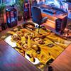 Borussia Dortmund Carpet Rug for Living Room Bedroom Home Sofa Decoration,Kids Play Nonslip Floor Mat