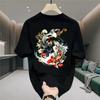 Short Sleeve Cotton Men'S Printed T-Shirt Trend Men'S And Women'S Versatile Crew Neck T-Shirt Men'S