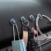 xyz1 1pc/2pcs Self Adhesive Car small Hook Multifunctional metal Hooks Stickers For VW golf 4 5 7 8 touran vt4 passat Car Accessories