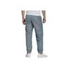 Adidas Originals Trefoil Solid Logo Print Joggers Men Bottoms Silver-Grey H35653