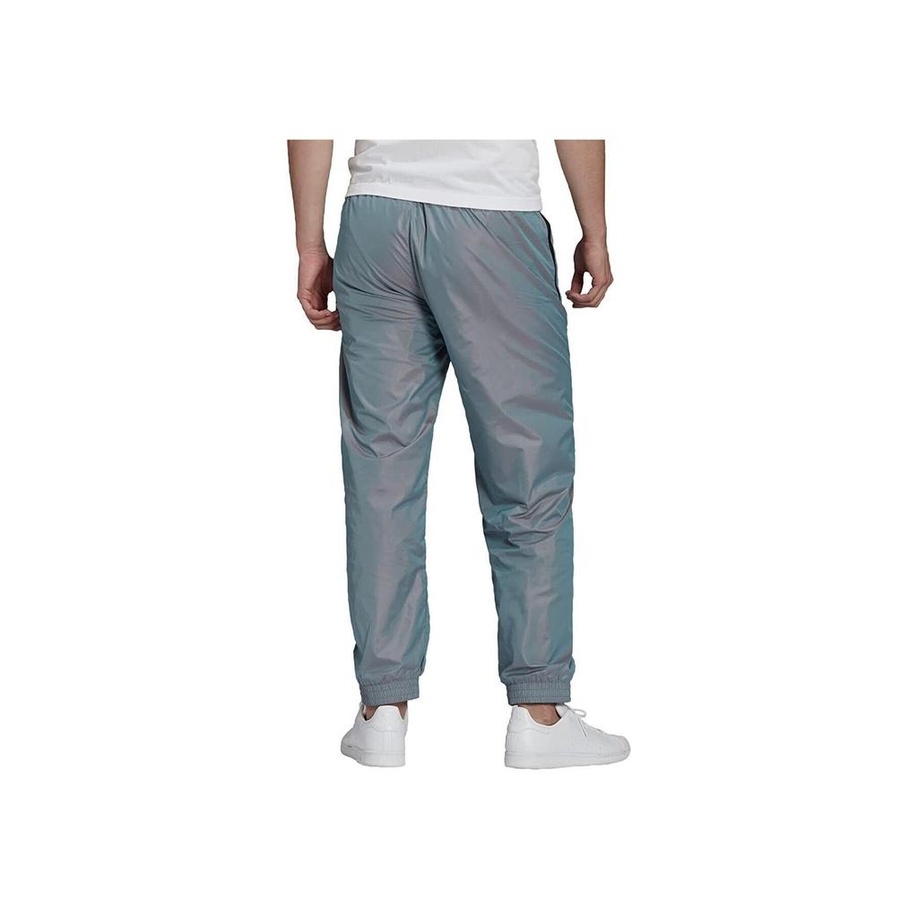 Adidas Originals Trefoil Solid Logo Print Joggers Men Bottoms Silver-Grey H35653