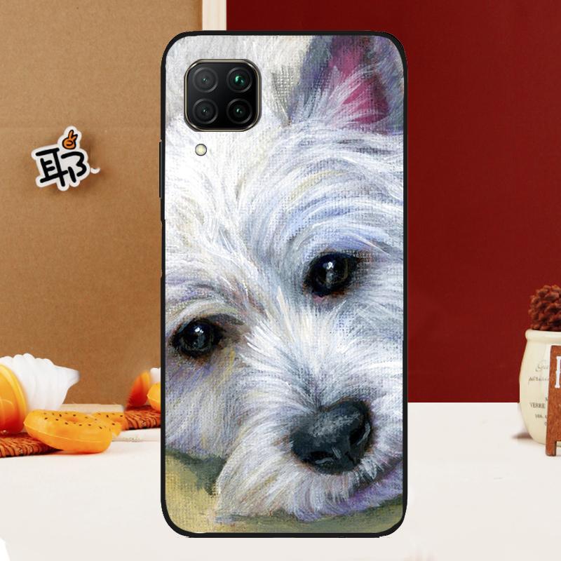 Westie Dog For Huawei Nova 10 9 SE 3i 7i 8i 11i 12i Y60 Y61 Y70 Y72 Y73 Y90 Y91 P20 P30 P40 Lite Case