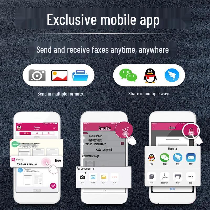 CimFAX Paperless Fax Machine & PC Management System