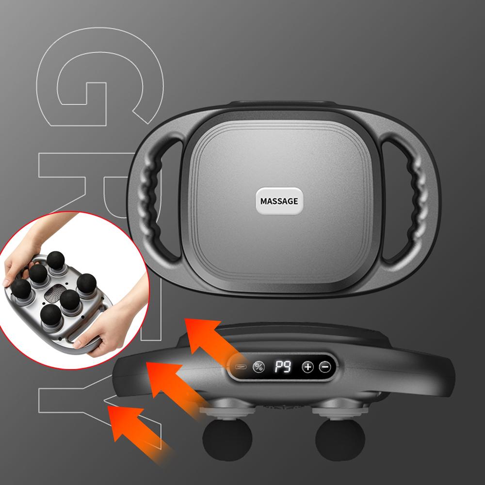 

Фассия пистолет мышечный массажер пистолет высокочастотная вибрация спина пояс массажная машина 12 головок тело плечо расслабляющий массажный пистолет