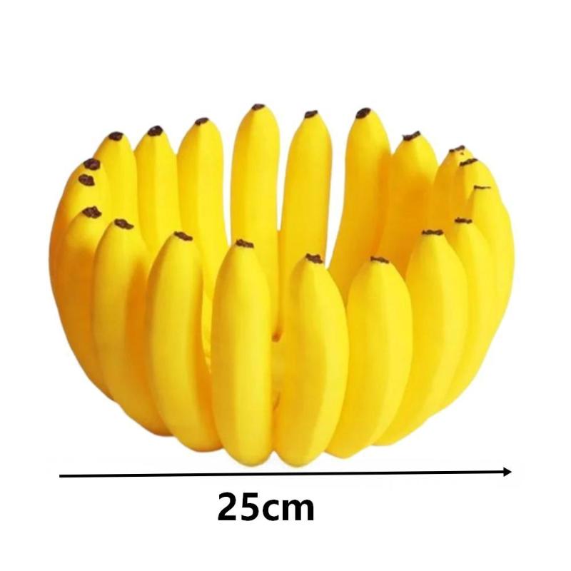 Creative Banana Shaped Storage Bowl Large Capacity Multifunctional For Fruit Snack Storage Home Decor